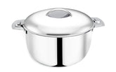 Pradeep Casserole Orchid Double Wall Serving Stainless Steel – Insulated Plain Lid