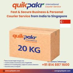 International Courier India to Singapore