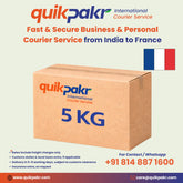 International Courier India to France