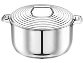 Pradeep Casserole Silver Line Double Wall Serving Insulated Stainless Steel