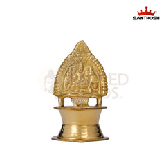 Brass Kamakshi Vilakku – 3.5 Inch Height