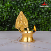 Brass Kamakshi Vilakku – 3.5 Inch Height