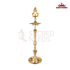 Brass Box Kuthu Vilakku – 25 Inch Height
