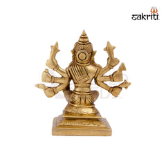 Brass Varahi – 5.5 Inch Height | Traditional Brass Idol of Goddess Varahi for Worship & Spiritual Gifting