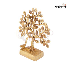 BRASS TREE WITH BIRDS