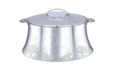 Pradeep Casserole AVA Silver Double Wall Serving Stainless Steel – Insulated Hot Pot Design Lid