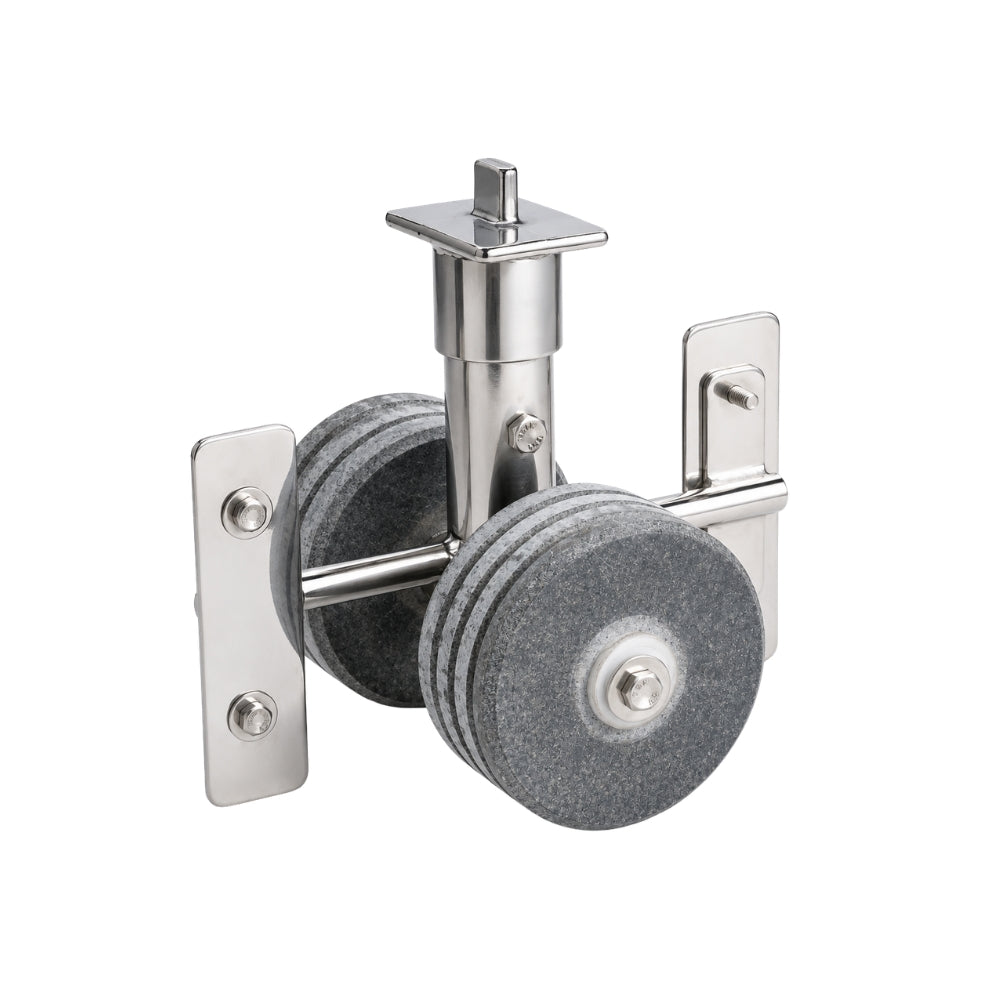 Tilting Wet Grinder Roller Stone Set With Double Wiper 15L