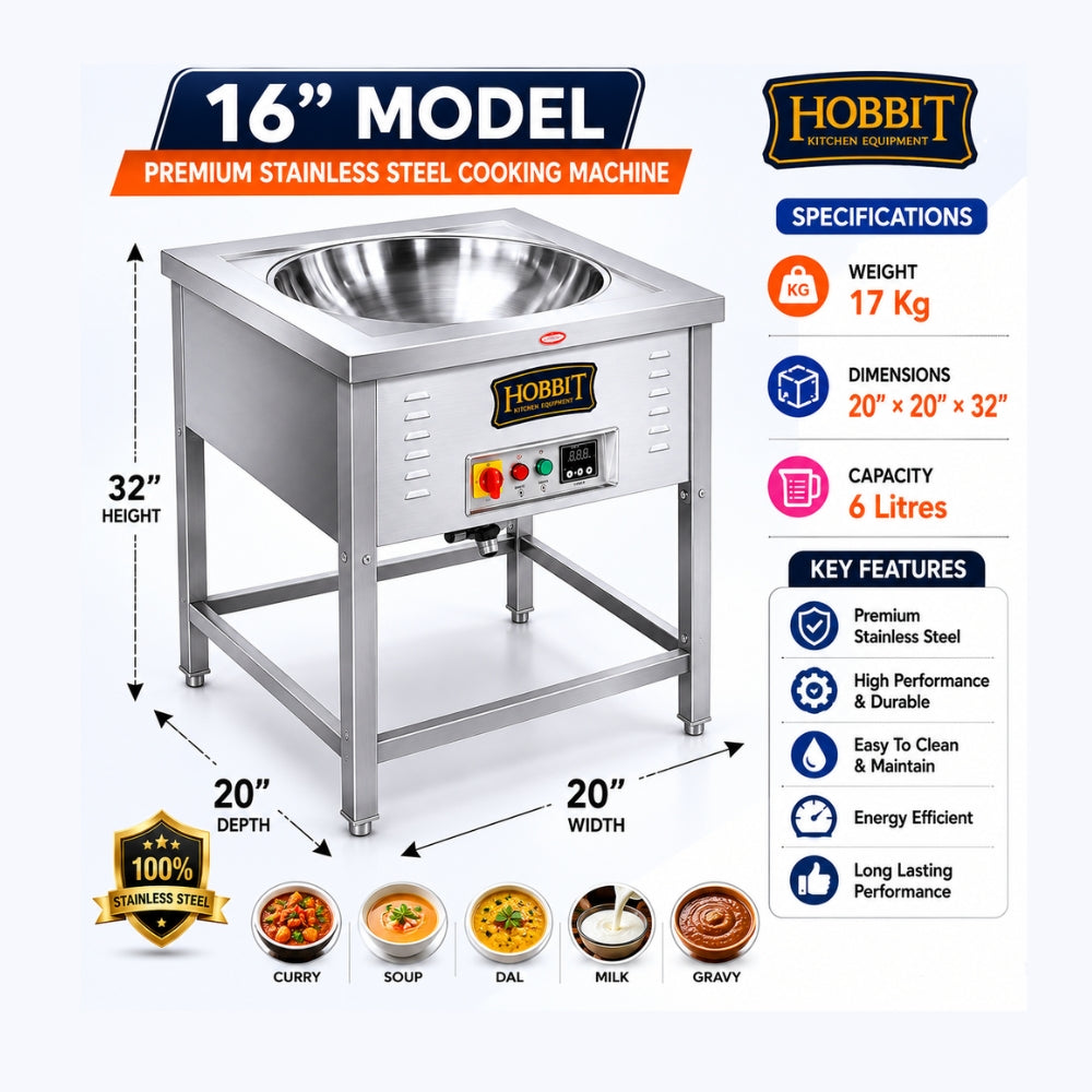 Electric Kadai with Stand