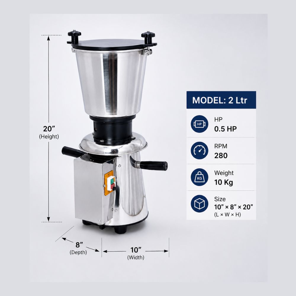 Heavy Duty Mixer Machine (Round Model)