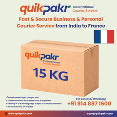 International Courier India to France