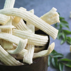 Karuveppilai Ribbon Vadagam – Crunchy Traditional South Indian Snack