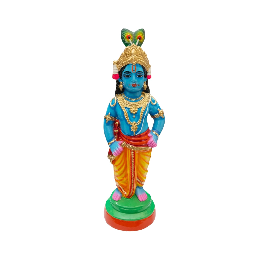 Krishna 16 Inch Statue – Divine Lord Krishna Idol for Home Decor & Pooja