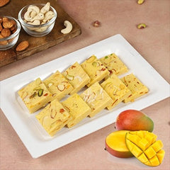 Mango Kaju Bites | Exotic Mango-Flavored Cashew Delight