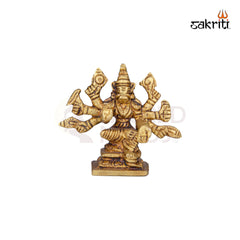 Brass Varahi Idol – 2.3 Inch Height | Mini Goddess Varahi Statue for Home Temple & Gifting