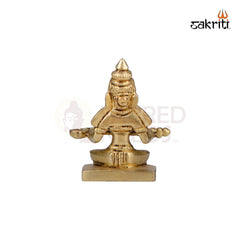 Brass Annapoorani Idol – 2.3 Inch Height | Goddess of Nourishment for Kitchen & Temple Use