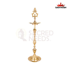 Brass Box Kuthu Vilakku – 25 Inch Height