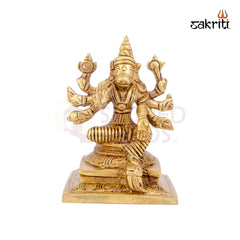 Brass Varahi – 4.8 Inch Height | Brass Idol of Goddess Varahi for Temple, Navaratri & Spiritual Protection