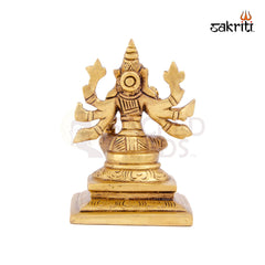 Brass Varahi – 4.8 Inch Height | Brass Idol of Goddess Varahi for Temple, Navaratri & Spiritual Protection