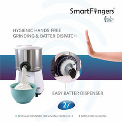 SmartFingers Comfort Plus Table Top Magic Wet Grinder