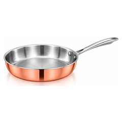 Pradeep Triply  Fry Pan with Copper Long Handle