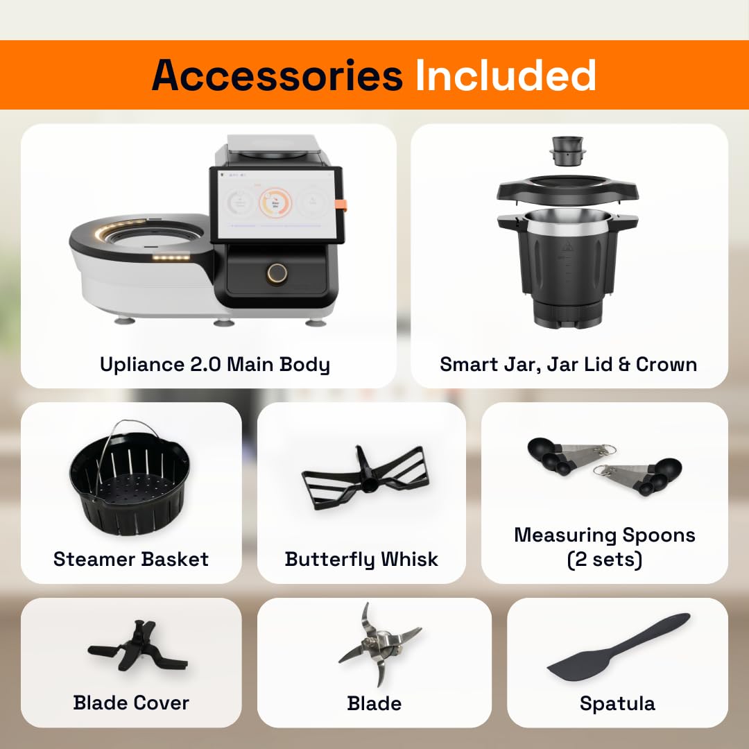 Upliance 2.0 Smart Cooking Appliance | Next-Gen AI Powered Kitchen Assistant