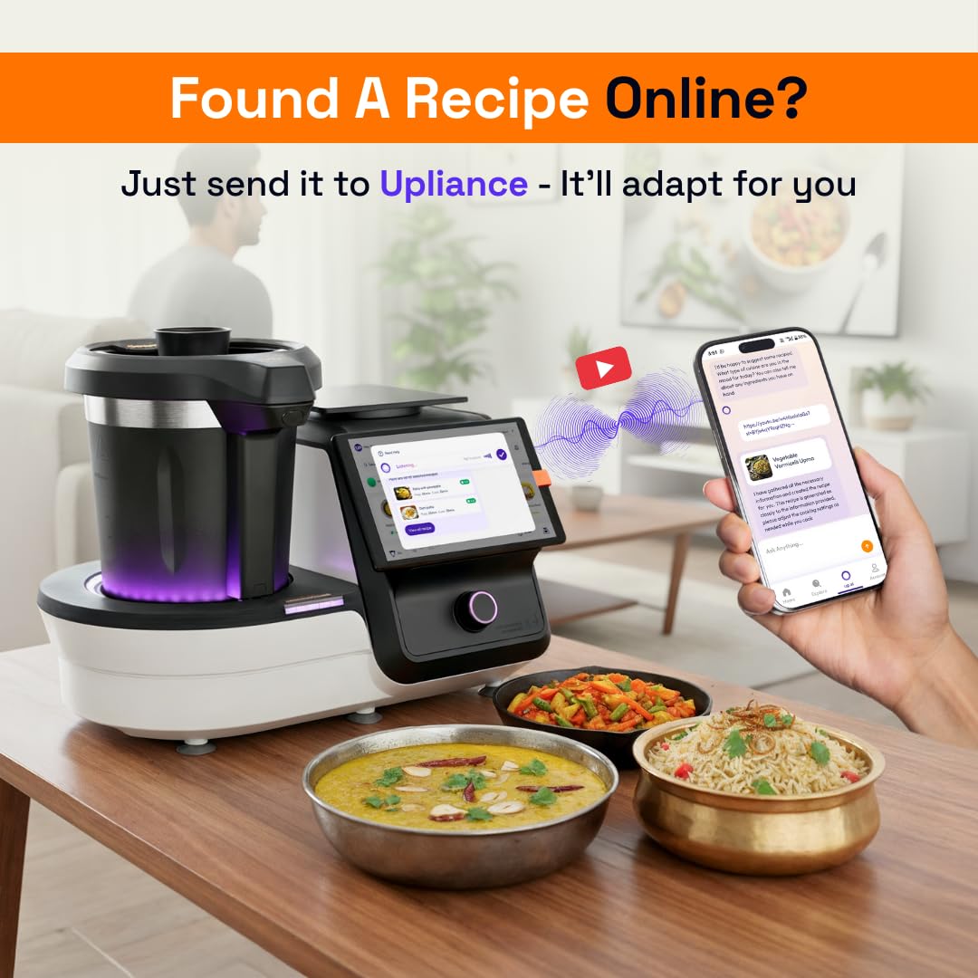 Upliance 2.0 Smart Cooking Appliance | Next-Gen AI Powered Kitchen Assistant