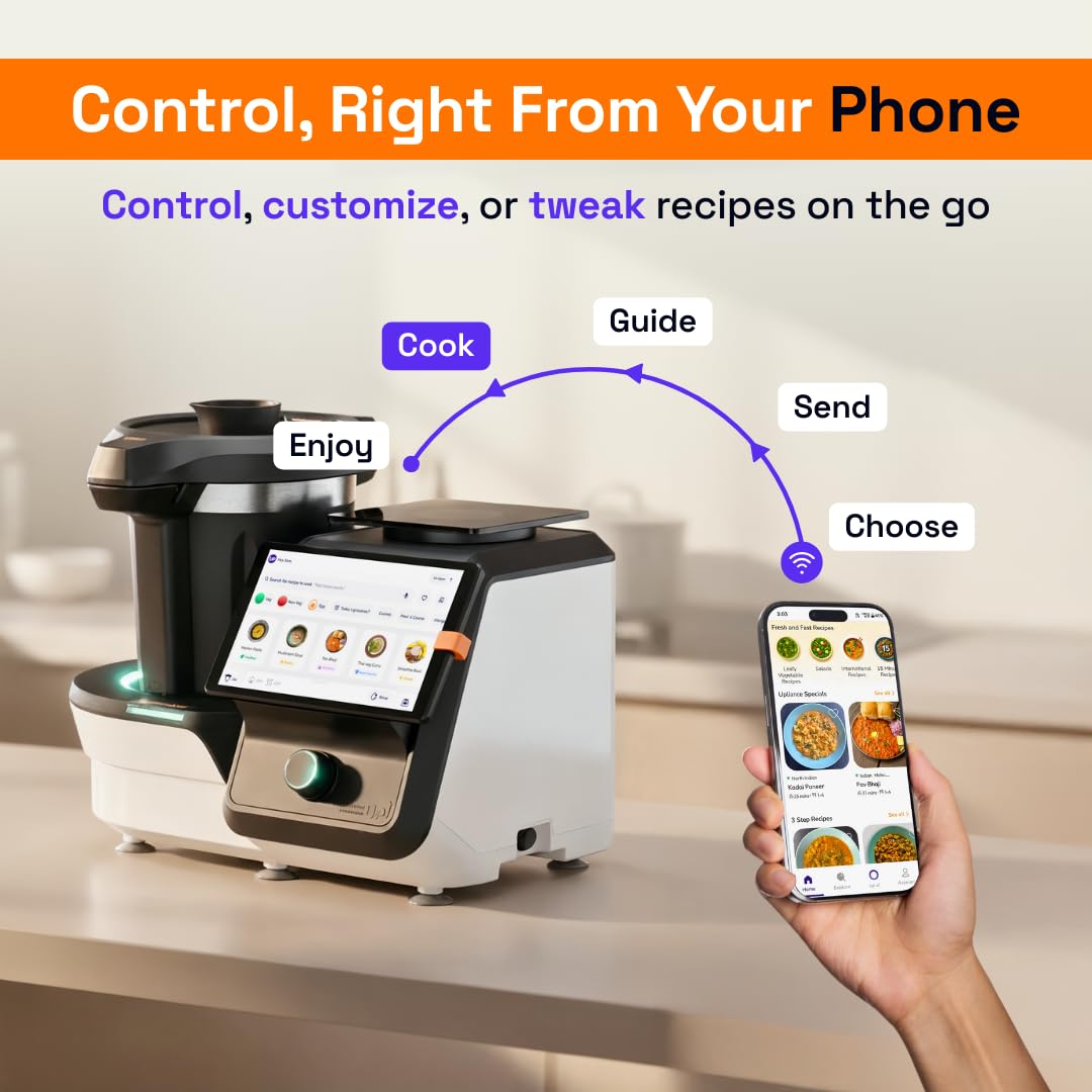 Upliance 2.0 Smart Cooking Appliance | Next-Gen AI Powered Kitchen Assistant
