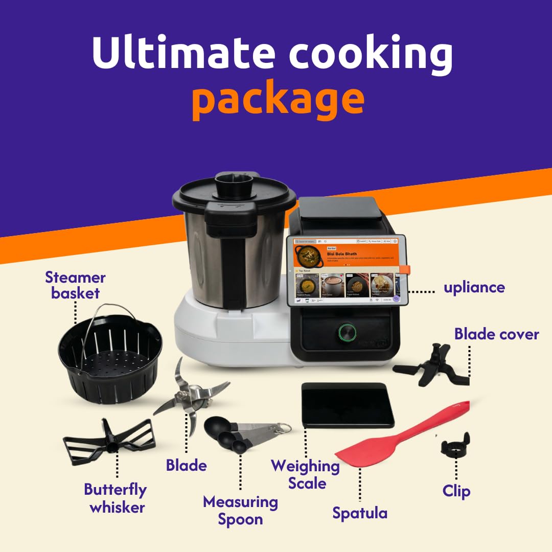Upliance 1.0 AI Cooking Assistant | Smart Kitchen Appliance for Easy & Intelligent Cooking