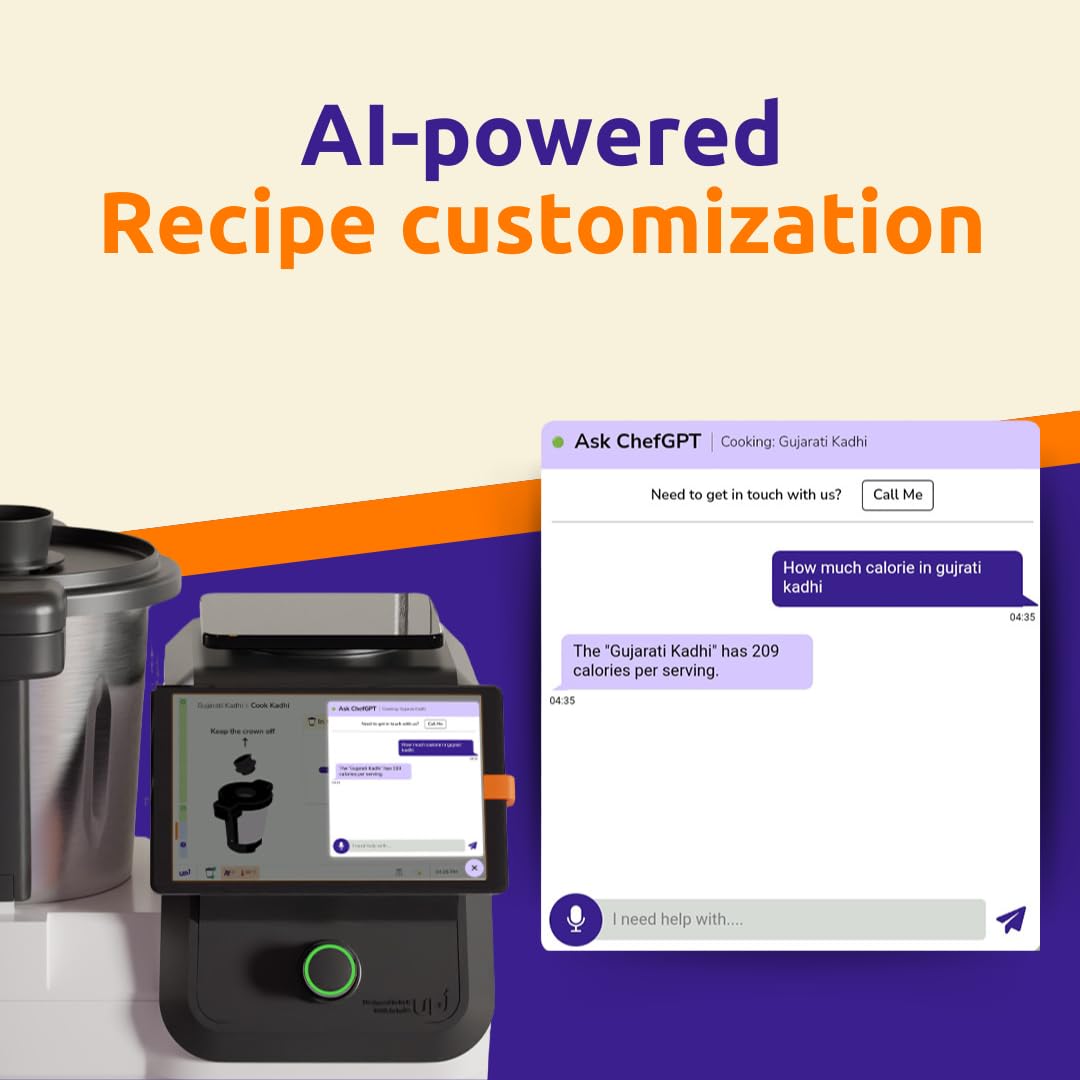 Upliance 1.0 AI Cooking Assistant | Smart Kitchen Appliance for Easy & Intelligent Cooking