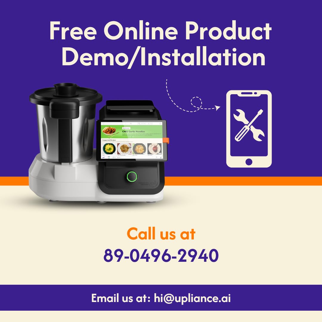 Upliance 1.0 AI Cooking Assistant | Smart Kitchen Appliance for Easy & Intelligent Cooking