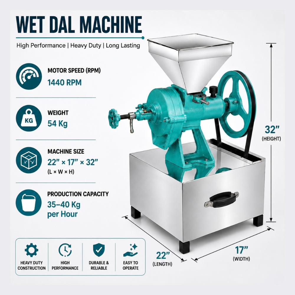 Wet Dal Machine