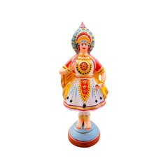 Kandhara 14 Inch Idol – Traditional Divine Sculpture for Home Décor and Pooja