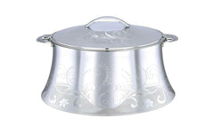 Pradeep Casserole AVA Silver  Double Wall Serving Stainless Steel – Insulated Hot Pot Design Lid